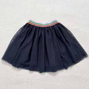 H&M Girls' Tulle Tutu Sparkle Skirt, Dark Blue‎